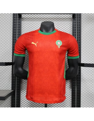 Morocco Home Jerseys 25/26 Player Version 