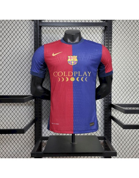 Barcelona Local Sponsor Coldplay Jersey 24/25 Player