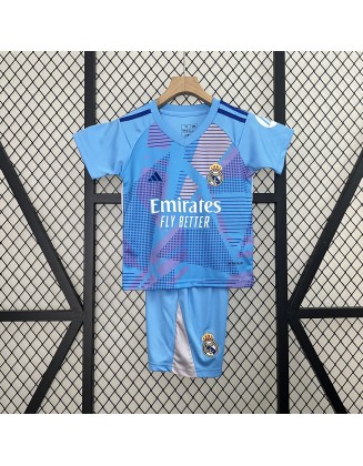 Real Madrid Goalkeeper Jersey For Kids 24/25