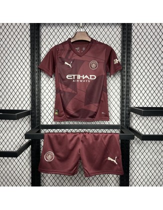Manchester City Second Away Jersey 24/25 For Kids 