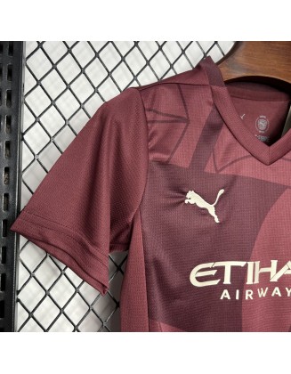 Manchester City Second Away Jersey 24/25 For Kids 