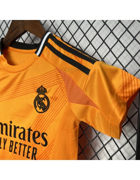 24/25 Real Madrid Away Football Jersey For Kids 