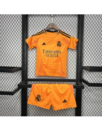 24/25 Real Madrid Away Football Jersey For Kids 