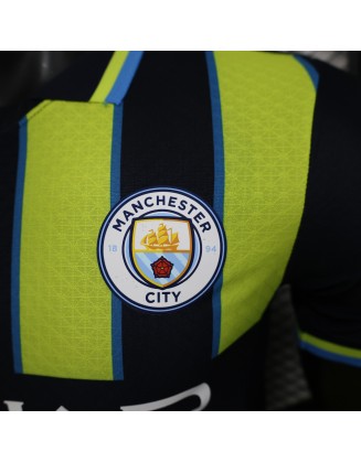 Manchester City Second Away Jersey 24/25 Player Version
