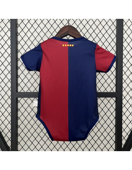 Barcelone Home Football Jersey For Baby 24/25