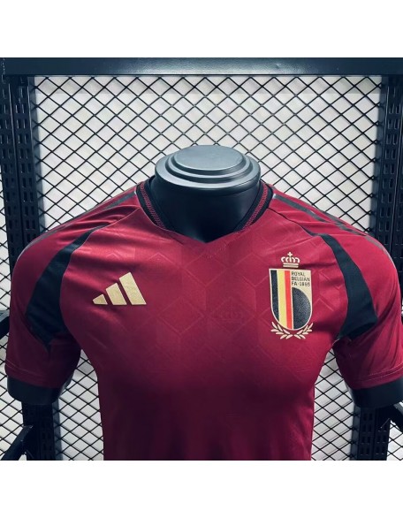 Belgium Home Jerseys 2024 Player Version