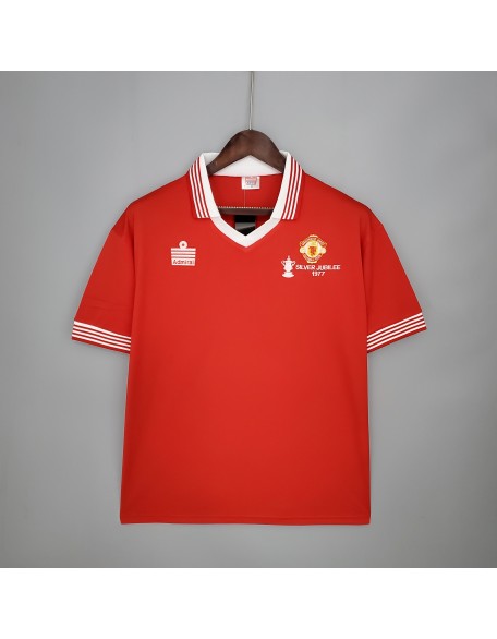 Manchester United Jersey 1977 Retro