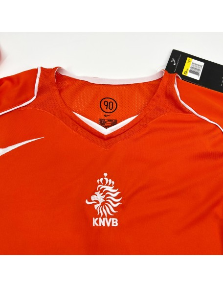 Netherlands Home Jerseys 2004 Retro 