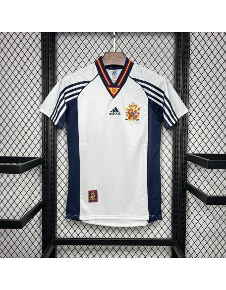 Spain Away Jerseys 1998 Retro